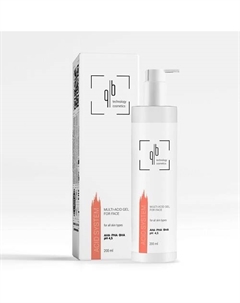 Мультикислотный гель для умывания лица 200 Qb technology cosmetics
