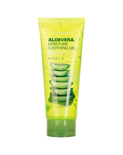 Гель для лица Увлажняющий успокаивающий с экстрактом алоэ Aloevera Moisture Soothing Gel 200 Farmstay