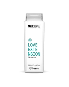 Шампунь для наращиваемых волос MORPHOSIS LOVE EXTENTION SHAMPOO 250 Framesi