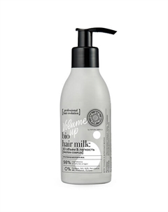 Кондиционер-молочко для волос "VOLUME UP. 3D объем и легкость" Hair Evolution 180 Natura siberica