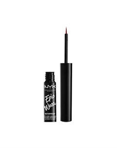 Жидкая водостойкая подводка для глаз Epic Wear Waterproof Nyx professional makeup