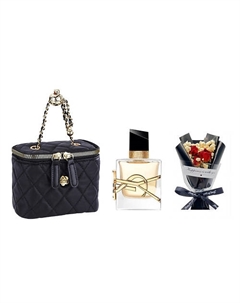 Парфюмерный набор Libre +Букет+Сумка Yves saint laurent