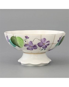 Ваза для конфет "Лесная фиалка" Императорский фарфоровый завод
