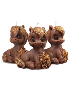 Свеча лошадь декоративная, набор Venew