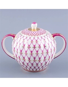 Сахарница "Сетка-Блюз " Императорский фарфоровый завод