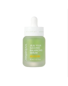 Сыворотка для лица балансирующая с янтарной кислотой JEJU YUJA SUCCINIC BALANCING SERUM 30 Vvbetter