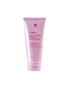 Маска-филлер для кудрявых и непослушных волос CURLY 200 Adricoco