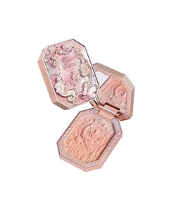 Компактные сияющие румяна Moonlight Mermaid Jewelry Blush Flower knows