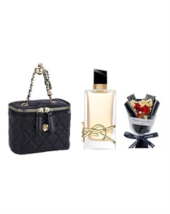 Парфюмерный набор Libre +Букет+Сумка Yves saint laurent