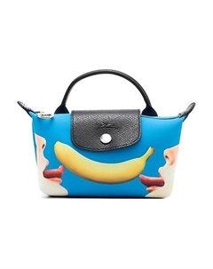 Сумка ToilerPaper Collaboration Recycled Polyester Canvas Tote Bag Longchamp