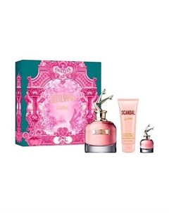 Подарочный набор Scandal Парфюмерная вода+Миниатюра+Лосьон Jean paul gaultier