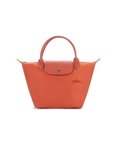 Сумка Le Pliage Green Cow Leather Trim Dumpling Bag Longchamp