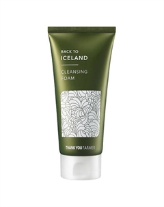 Пенка очищающая с ледниковой водой для лица Back to Iceland Cleansing Foam 120 Thank you farmer