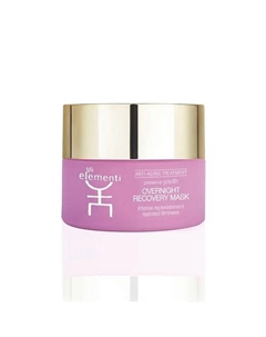Ночная восстанавливающая несмываемая маска для лица Overnight Recovery Mask 50 Gli elementi