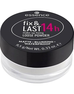 Рассыпчатая фиксирующая пудра fix & LAST 14h make-up fixing LOOSE POWDER Essence