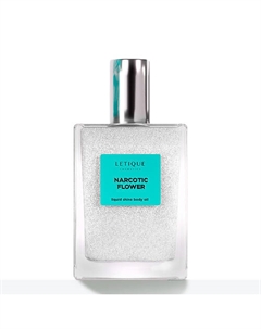 Мерцающее парфюмированное масло для тела NARCOTIC FLOWER 50 Letique cosmetics