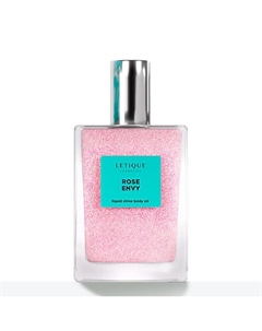 Мерцающее парфюмированное масло для тела ROSE ENVY 50 Letique cosmetics