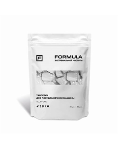 ORMULA Таблетки ALL IN ONE для посудомоечной машины F+
