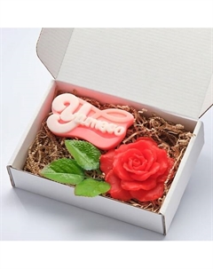 Мыло ручной работы Учителю с розой 150 Skuina