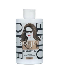 Шампунь женский с маслом бакучи и протеинами 450 Olje