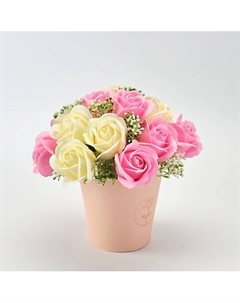 Мыло ручной работы Цветочная композиция из 15 роз 250 Skuina