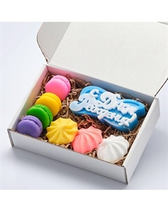 Мыло ручной работы С днем рождения и сладости 210 Skuina