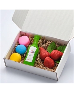 Мыло ручной работы Мартини, клубника и сладости 170 Skuina