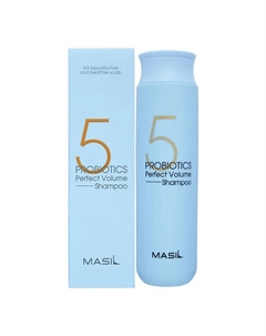 Шампунь для объема волос 5 Probiotics Perfect Volume Shampoo 300 Masil