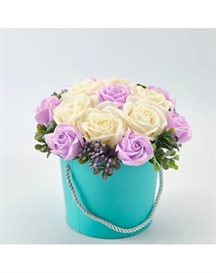 Мыло ручной работы Цветочная композиция 13 роз 250 Skuina