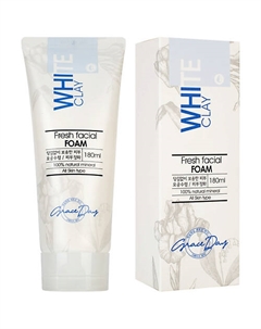 Пенка для умывания с белой глиной, 180 Grace day