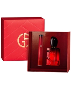 Подарочный набор Sì Passione Eau de Parfum Intense+Lip Maestro Giorgio armani