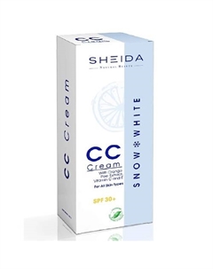 Крем тональный с витамином С и Е для коррекции и лифтинга кожи Sheida