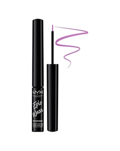 Жидкая водостойкая подводка для глаз Epic Wear Waterproof Nyx professional makeup