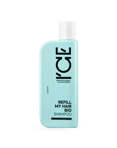 Шампунь для сухих и повреждённых волос Refill My Hair Bio Shampoo 250 Ice by natura siberica