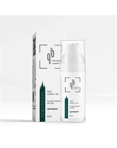 Крем - гель для лица балансирующий 50 Qb technology cosmetics