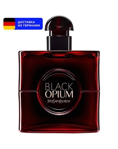 Женская парфюмерная вода Black Opium Over Red 50 Yves saint laurent