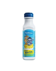 Гель-пена для купания, Банановый переполох 350 Простоквашино