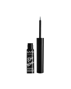 Жидкая водостойкая подводка для глаз Epic Wear Waterproof Nyx professional makeup