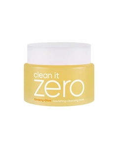 Бальзам для лица очищающий питательный Clean It Zero Nourishing Cleansing Balm Ginseng - Glow 100 Banila co
