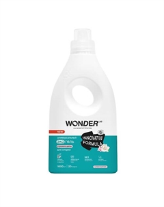 Универсальный эко гель для стирки белья "Утренние цветы" 1000 Wonder lab