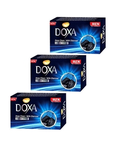 Мыло туалетное для мужчин Активированный уголь 270 Doxa