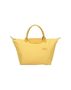 Сумка Le Pliage Recycled Polyamide Canvas Canvas Bag Medium Size Women's Yellow Longchamp