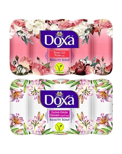 Мыло твердое BEAUTY SOAP Орхидея, Роза 600 Doxa