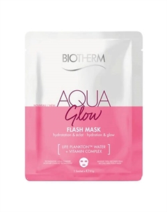 Тканевая маска для лица Увлажнение и Сияние Aqua Glow 1 Biotherm