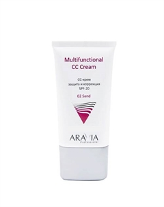 СС-крем защитный SPF-20 Multifunctional CC Cream 50 Aravia professional
