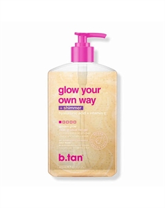 Гель-автозагар glow your own way +shimmer 473 B.tan