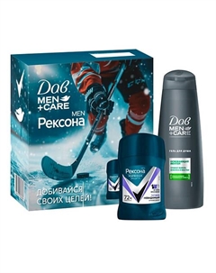 ДАВ Подарочный набор MEN ACTIVE POWER Дезодорант карандаш + Гель для душа Dove