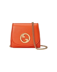 Сумка Blondie Leather Shoulder Bag Gucci