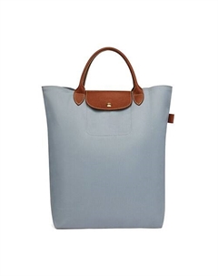 Сумка Recycled Polyamide Tote Bag Shopping Bag Women's Light Gray Longchamp