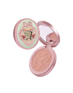 Компактные румяна Midsummer Fairytales Velvet Embossed Blush Flower knows